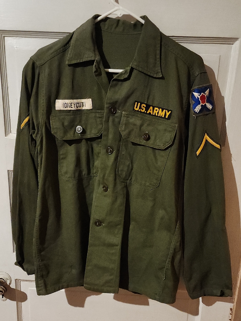 Mens 1950s Army Field Jacket Size Large